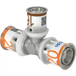Uponor S-Press Plus pers T-stuk verloop 20x16x20mm Beperkt Aanbod