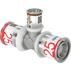 Uponor S-Press Plus pers T-stuk verloop 25x16x25mm Betaalbaar