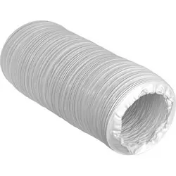 Flexibele afvoerslang kunststof Ø100mm, L 300cm Op = Op