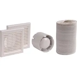 100mm In-Line badkamer ventilator set Timer Uitverkoop