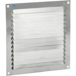 Tijdelijk Beschikbaar Renson opbouw schoepenrooster plat Aluminium 200x200mm