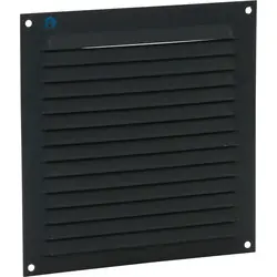 Snelle Levering Renson opbouw schoepenrooster plat Aluminium 200x200mm Antraciet