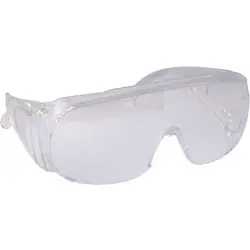 3M Overzetbril polycarbonaat Visitor helder Op = Op