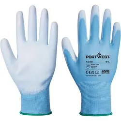 PU handschoenen 9/L wit Uitverkoop