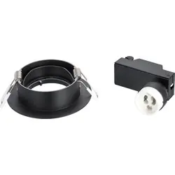 Sylvania Inbouw spot kantelbaar 230/12V Zwart Favoriet