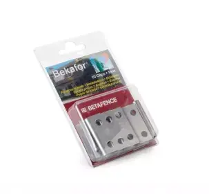 Laatste Versie Bekafor hoekclips RVS 10 stuks