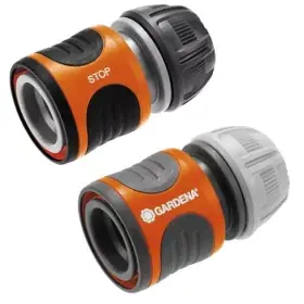 Laatste Versie Gardena 18279 Slangstuk+waterstop 1/2" - 5/8"