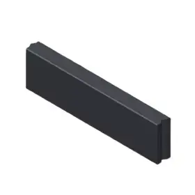 Bestseller Betonband 10x30x100cm zwart