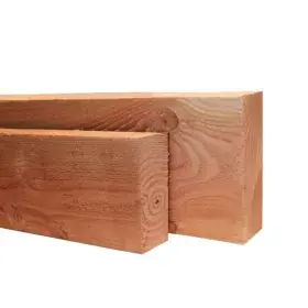 Douglas gording geschaafd 6,5x21x400cm, onbehandeld. Fabrieksprijs