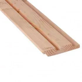 Douglas geschaafd rhombusprofiel 2,7x14x400cm, onbehandeld. Aanbieding