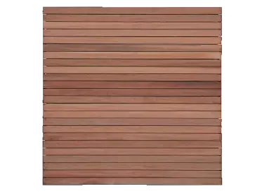 HH scherm 50 Keruing 180x180cm Meest Verkocht