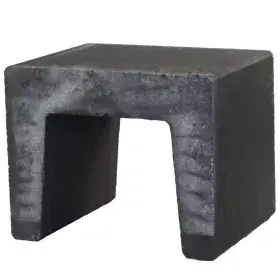 Aanbieding U-element zwart 40x50x40cm