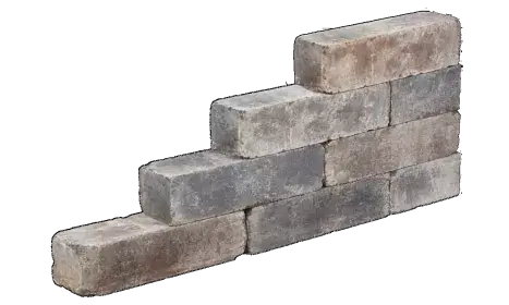 SB-2111 beton muurblok getrommeld 60x15x15cm ★☆☆☆☆ Beperkte Voorraad