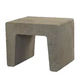 Fabrieksprijs U-element grijs 40x50x40cm