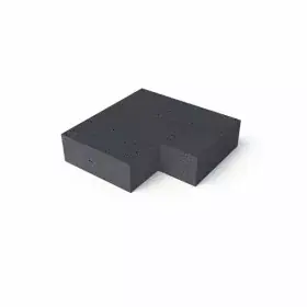 Goedkoop SB-5288 beton traptrede rustiek binnenhoek 37x15cm ★★☆☆☆
