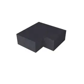 SB-5280 beton traptrede rustiek buitenhoek 40x20cm ★★☆☆☆ Uitverkoop