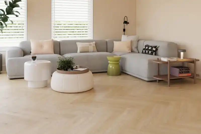 Tijdelijk Beschikbaar Castell Supreme 812 Herringbone 253 Honey Natural