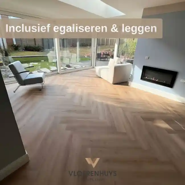 Castell Supreme 860 Herringbone Xl 219 Walnut inclusief leggen Uitverkoop