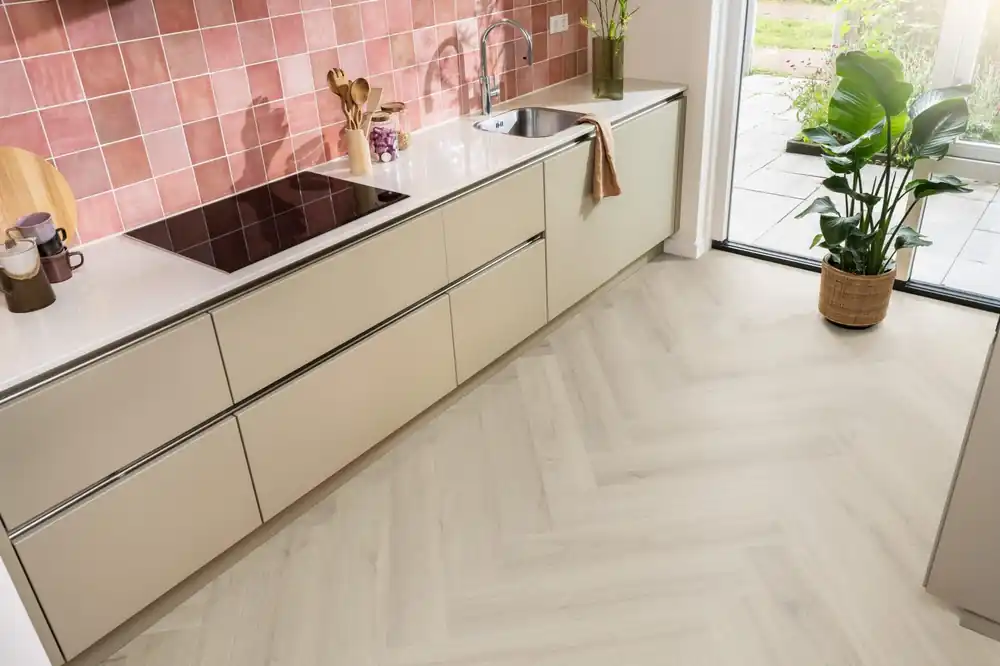 YUP XL Greenford herringbone click SRC beige Hete Deal