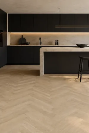Meest Verkocht YUP Mayfair herringbone dryback light oak