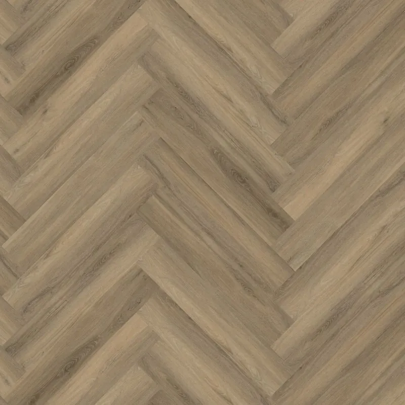 Gratis Retour YUP Paddington Herringbone dryback light brown