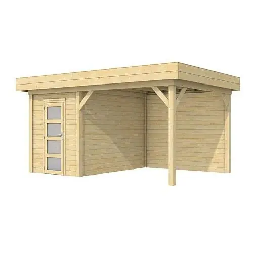 Blokhut Topvision Kiekendief 200 + 300 x 300 cm geïmpregneerd Koop Vandaag