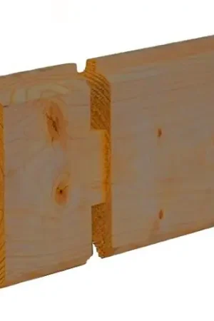 Blokhut Bertil 300 + 490 x 300 cm bruin geïmpregneerd Aanbieding