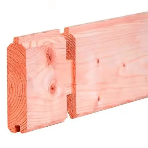 Alleen Vandaag Blokhut Dianne 578 x 450 cm red class wood geïmpregneerd