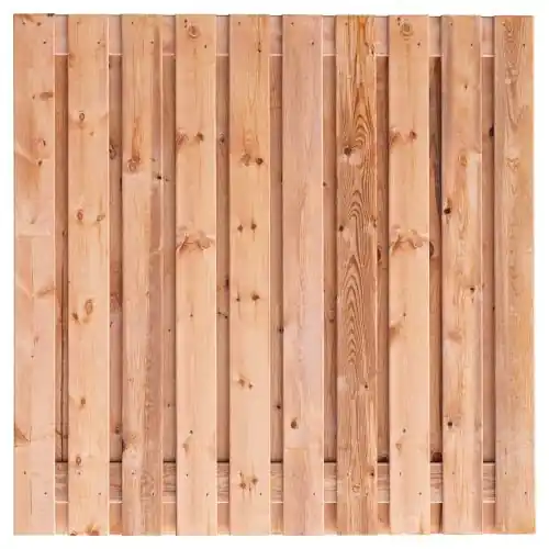 Tuinscherm aanbieding 21-planks red class wood 180 x 180 cm recht Uitverkoop
