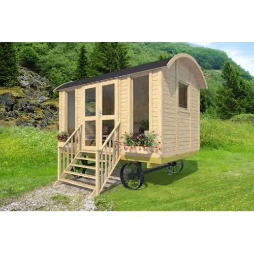 Pipowagen S 240 x 360 x 240 cm excl. wielen Actieprijs