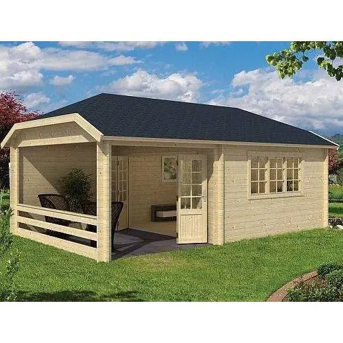 Gratis Retour Blokhut Torkel 420 + 280 x 420 cm