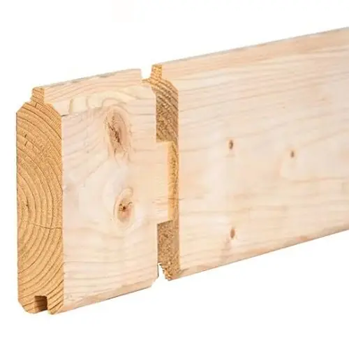 Blokhut Aanbouw 28 mm 160 x 220 cm onbehandeld Seizoensaanbieding