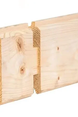 Beperkt Aanbod Blokhut Aanbouw 44 mm 160 x 300 cm onbehandeld