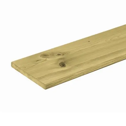Beste Prijs Schuttingplank Noord-Europees vuren geschaafd geïmpregneerd 1,8 x 14,5 cm