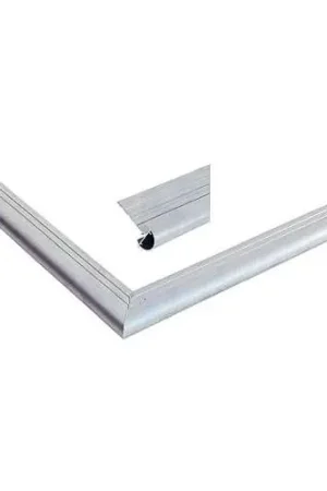 Aluminium daktrim rond 1250 x 600 cm Laatste Versie