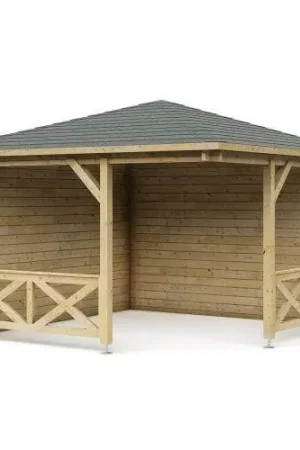 Betaalbaar Paviljoen P3555 Interflex 370 x 370 cm