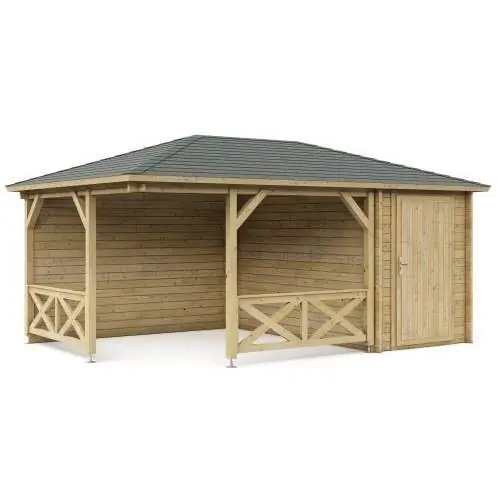 Weekendaanbieding Paviljoen P5155 Interflex 533 x 370 cm