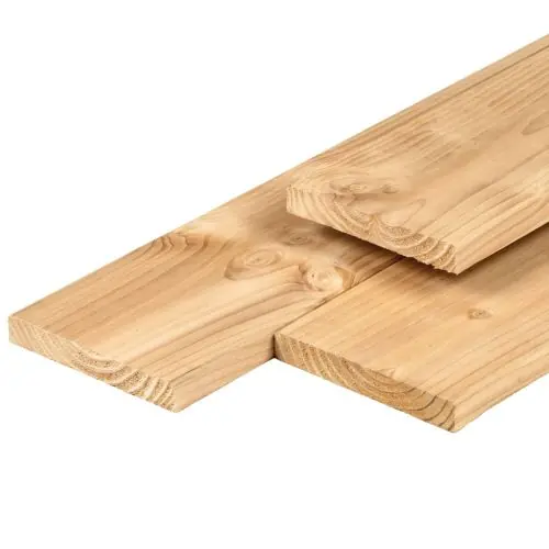 Eiken plank gedroogd geschaafd 2,8 x 18 cm Merkproduct
