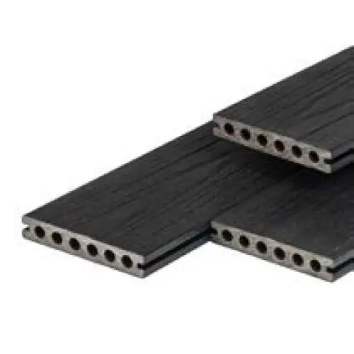 Goedkoop PuraShield composiet semi-massief vlonderplank ebony black 2,3 x 13,8 cm