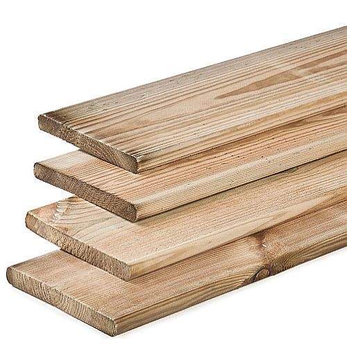 Schuttingplank grenen geïmpregneerd 1,6 x 14 x 360 cm Lage Prijs