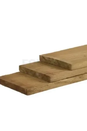 Koop Vandaag Tuinplank vuren geïmpregneerd bezaagd 2,3 x 20 x 400 cm