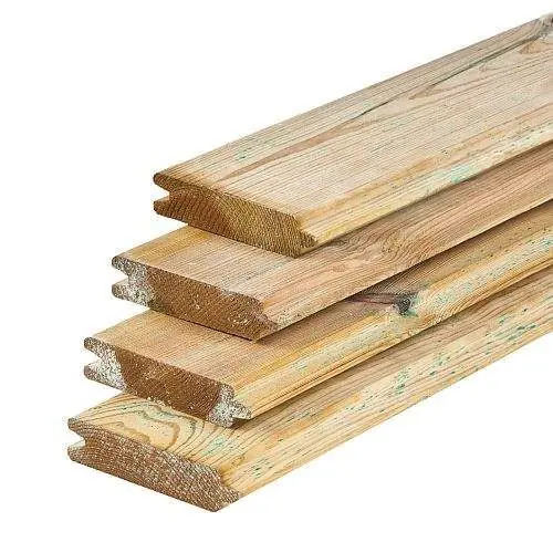 Blokhutprofiel grenen geïmpregneerd 2,8 x 12,7 x 420 cm Koop Vandaag