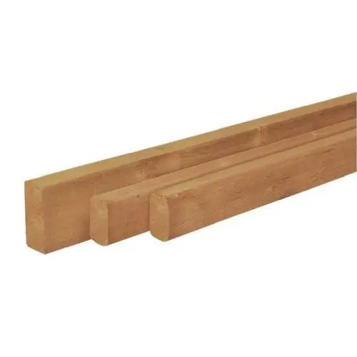 Direct Verzonden Regel douglas geschaafd groen geïmpregneerd 4,5 x 9,5 x 400 cm