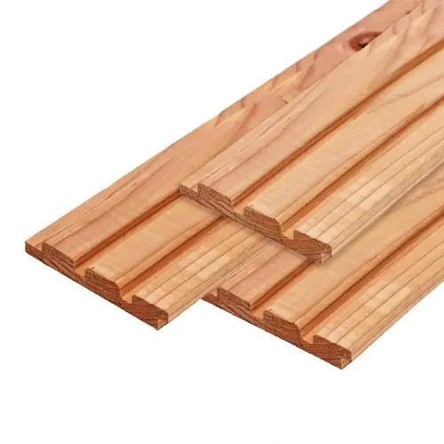 Seizoensaanbieding Gevelbekleding red class wood geschaafd 2,2 x 14 x 400 cm