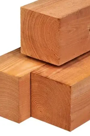 Beperkt Aanbod Tuinpaal red class wood geschaafd 20 x 20 x 600 cm