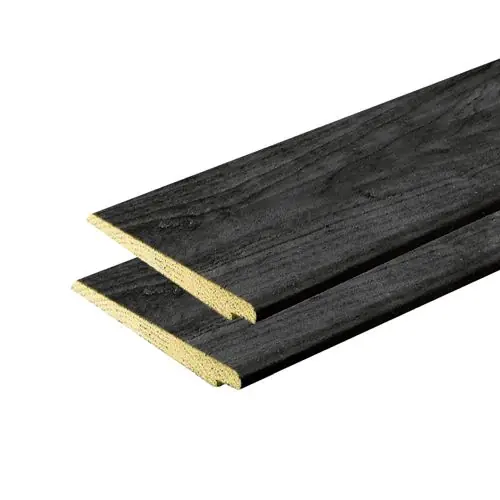 Zweeds rabat vuren zwart gedompeld 0,9-2,1 x 19,5 x 500 cm Betrouwbaar