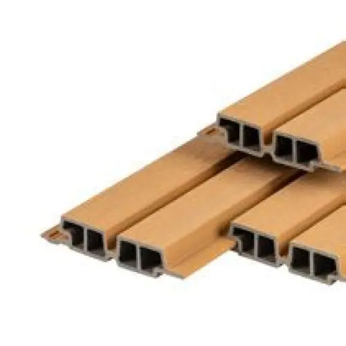 PuraTech composiet gevelbekleding 55 dubbel profiel cedar 3,3 x 17 x 290 cm Speciale Aanbieding