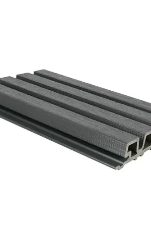Beperkt Aanbod NewTechWood composiet wandbekleding rhombus profiel 3,3 x 21,5 x 230 cm silver gray