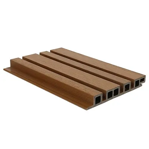 NewTechWood composiet wandbekleding castellation 4325 profiel 2,5 x 19,6 x 290 cm red cedar Laatste Kans