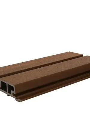 Actieprijs NewTechWood composiet wandbekleding castellation PRO65 3,3 x 18 x 390 cm ipe